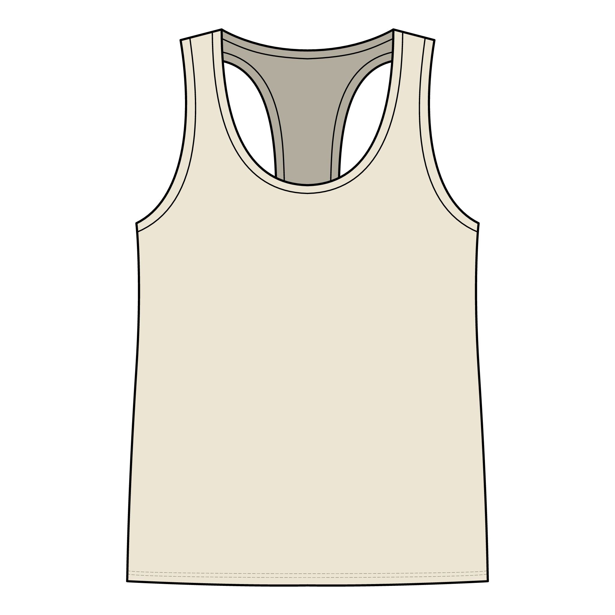 Today > Tomorrow Tank Top | Minimal Motivational Racerback Tank