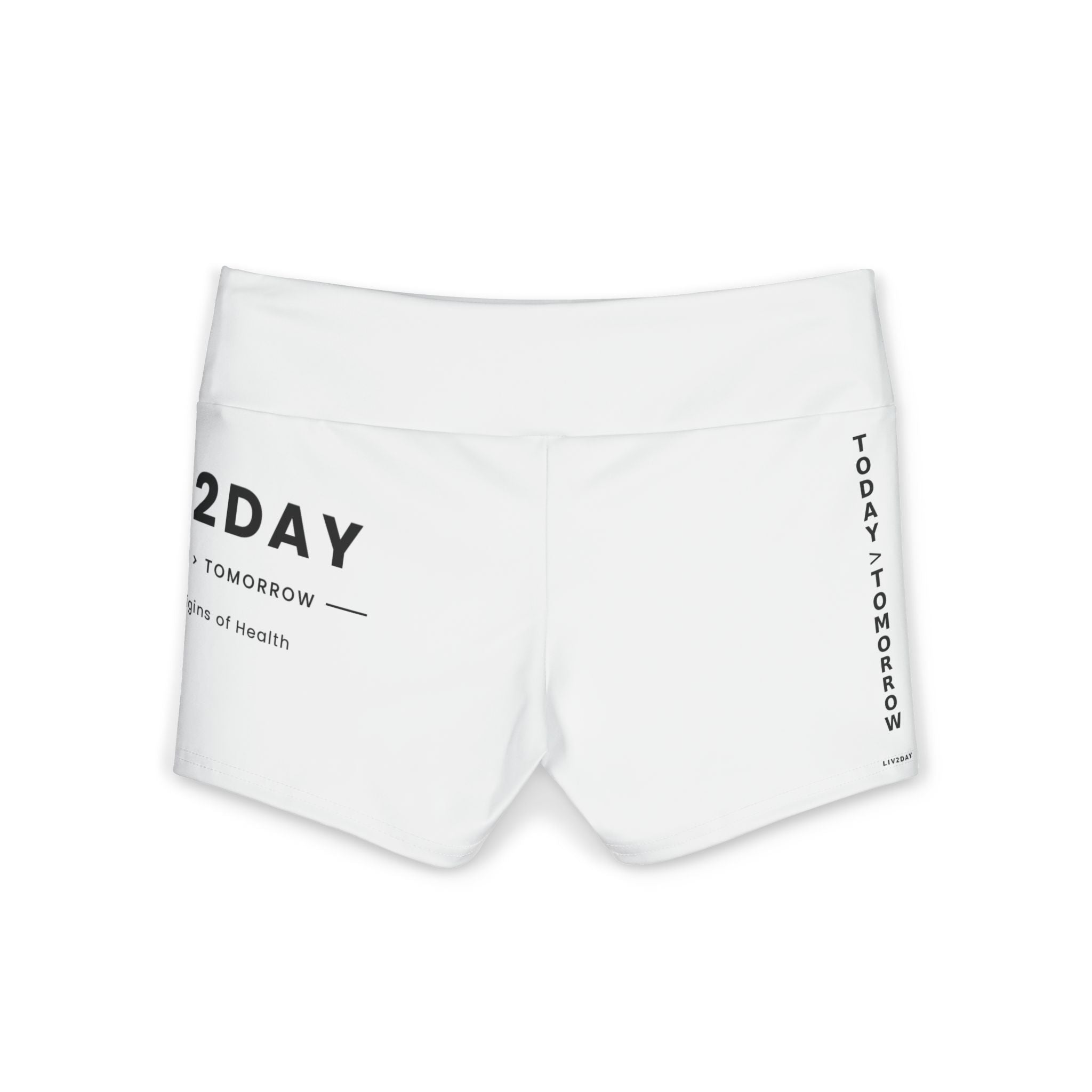 Women's Polyester Yoga Shorts (AOP)