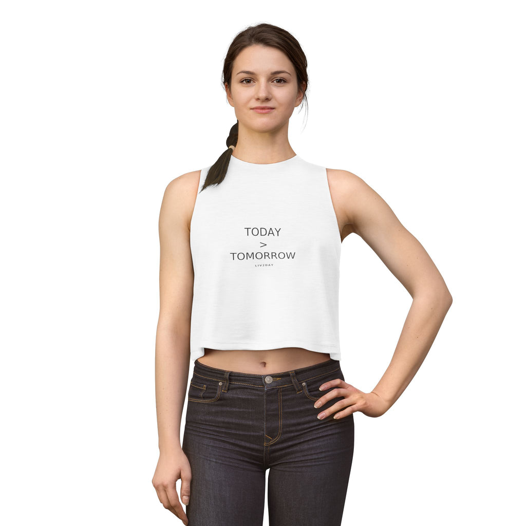 TODAY > TOMORROW - Women's Crop Top