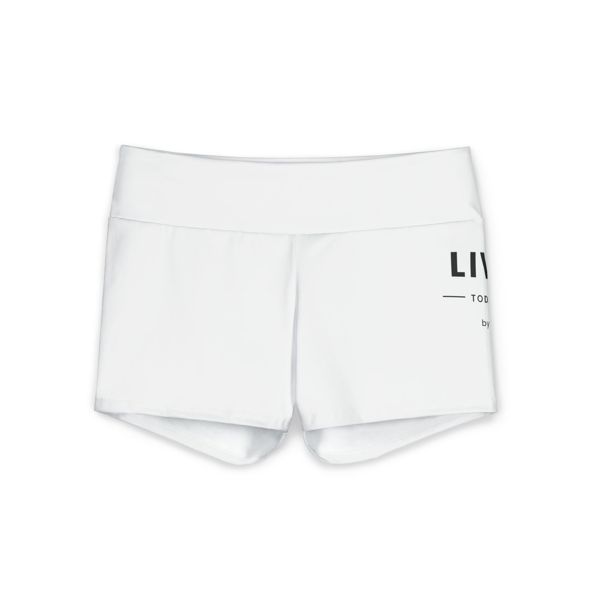Women's Polyester Yoga Shorts (AOP)